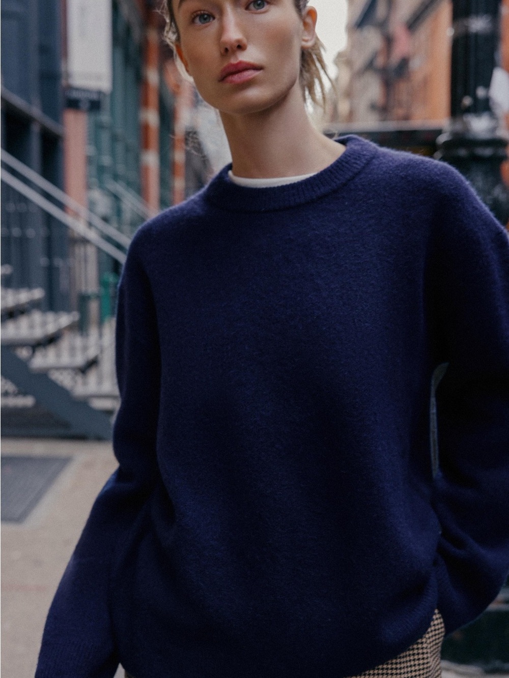 Zara PLAIN KNIT JUMPER